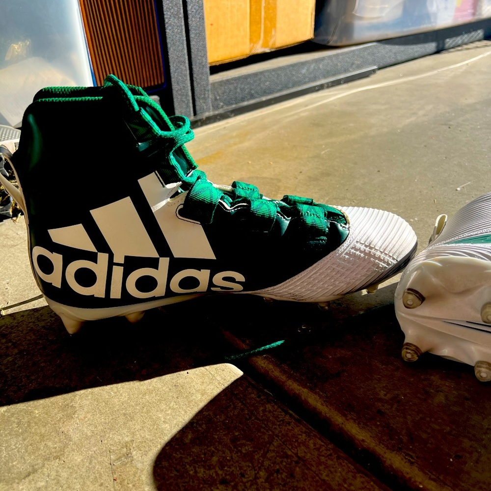 Football cleats my senior didnt wear
